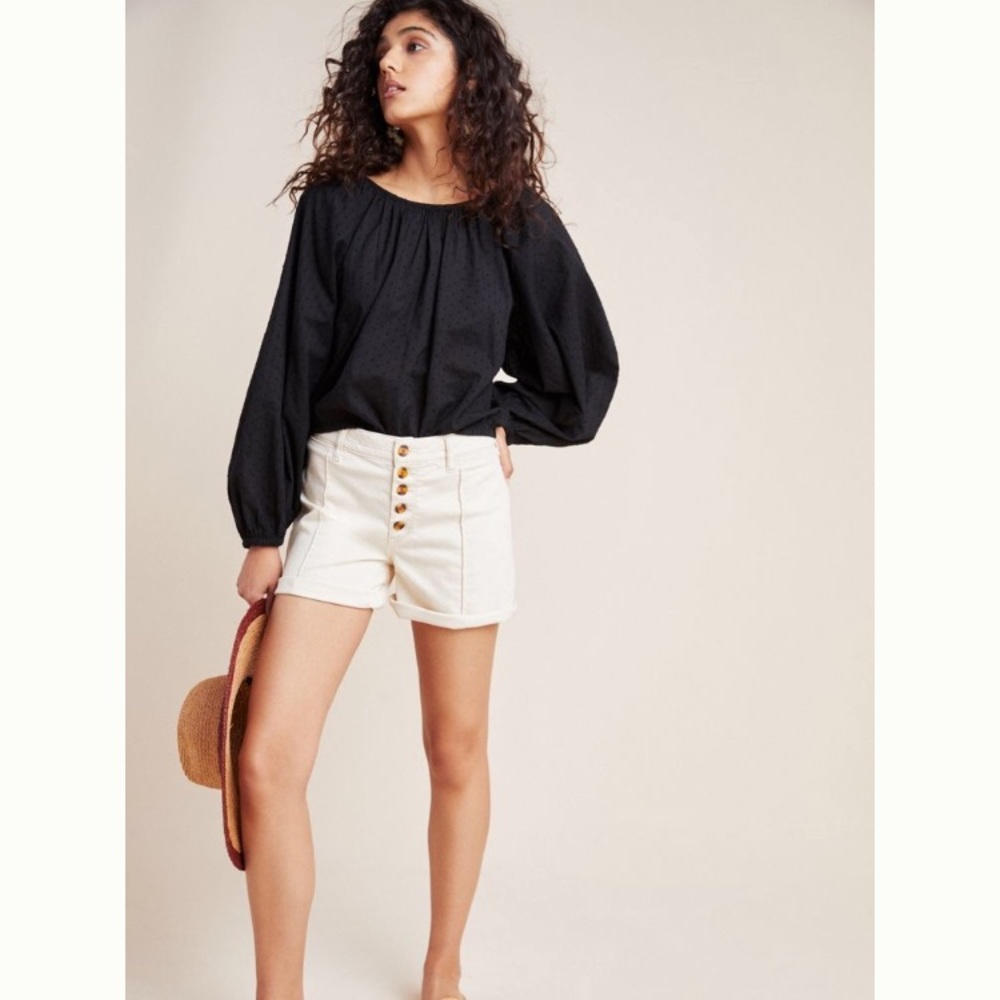 NWT Pilcro High-Rise Slim Boyfriend Short, size 26